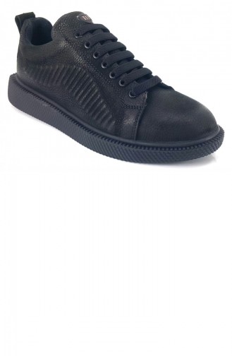 Black Casual Shoes 12242