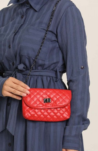 Red Shoulder Bags 1701-07