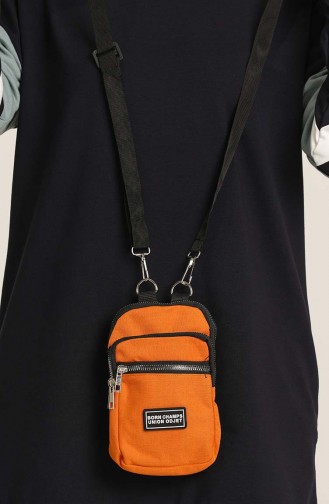Orange Shoulder Bag 1707-02