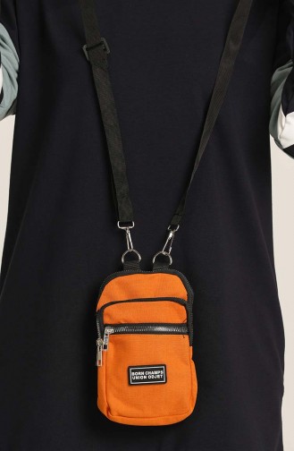 Orange Schultertasche 1707-02