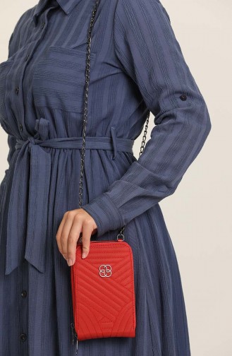 Red Shoulder Bag 1711-03