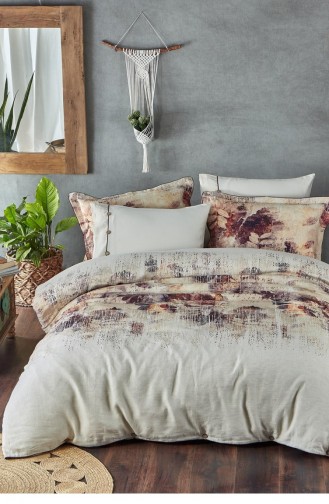  Bedlinen Set 200x220-R012.Bej