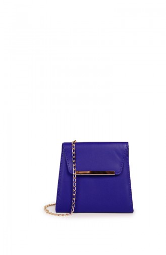 Saks-Blau Schultertasche 232Z-17