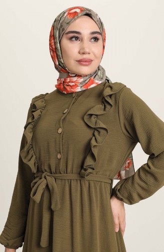 Robe Hijab Khaki 1003-03