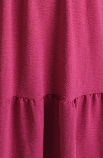 Fuchsia İslamitische Jurk 1003-07
