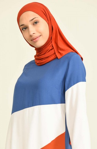 Light Navy Blue Tunics 6447-09