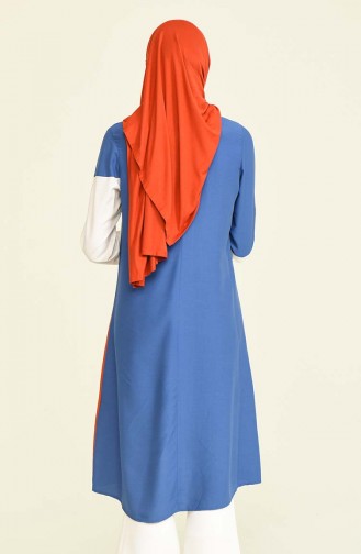 Light Navy Blue Tunics 6447-09