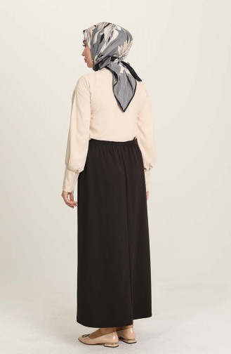 Brown Skirt 102022185ETK-01