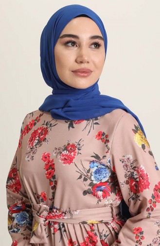 Robe Hijab Rouge 3802H-01