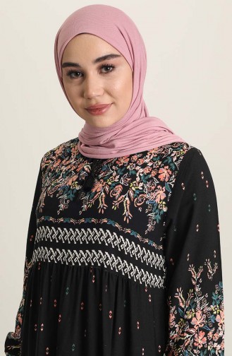 Robe Hijab Noir 5073-09