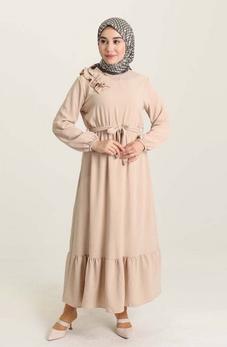 Mink Hijab Dress 1004-09