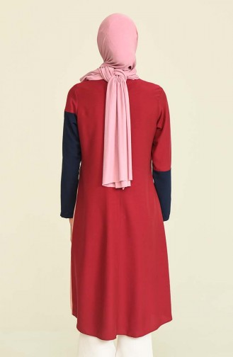 Claret red Tuniek 6447-05