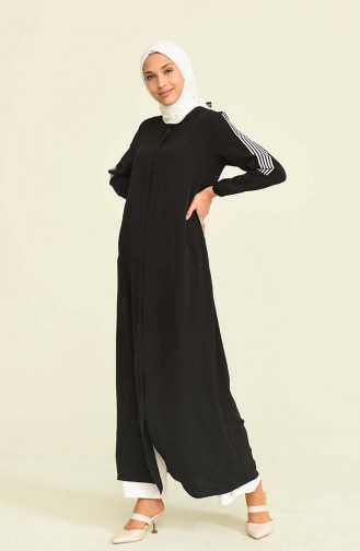 Schwarz Abayas 7059-01