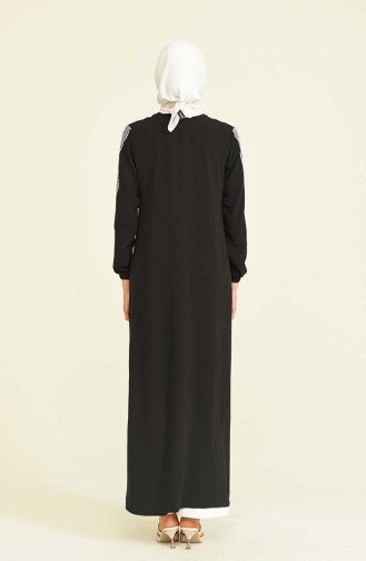 Schwarz Abayas 7059-01