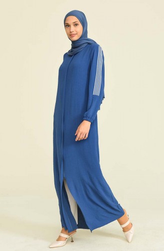 Abayas Bleu Marine 7059-03