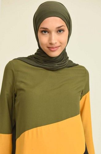 Khaki Tunics 6447-08