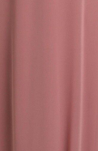 Dusty Rose Hijab Evening Dress 5674-10