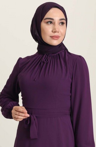 Habillé Hijab Pourpre 5674-11