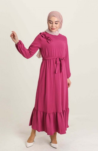 Robe Hijab Fushia 1004-01