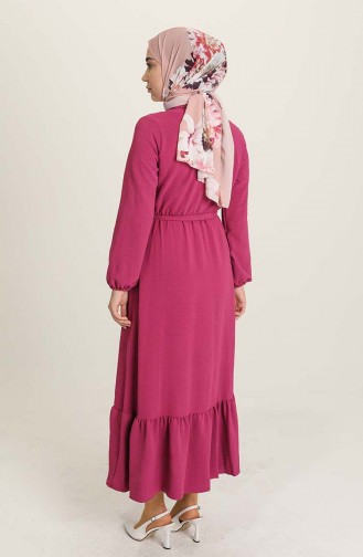 Fuchsia İslamitische Jurk 1004-01