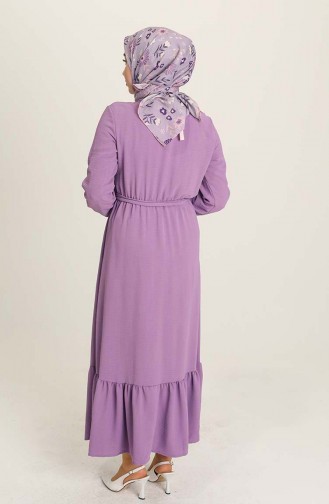 Lilac İslamitische Jurk 1004-02