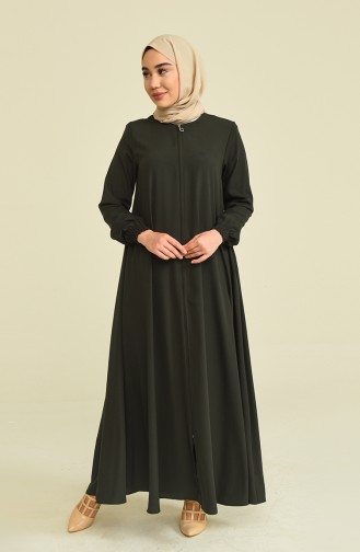 Khaki Abayas 3014-01