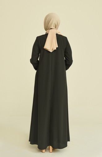 Khaki Abayas 3014-01