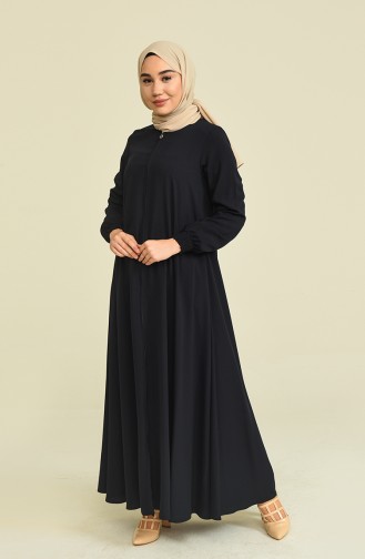 Abayas Bleu Marine 3014-02