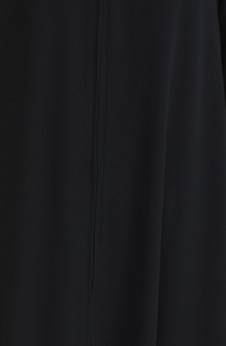 Navy Blue Abaya 3014-02