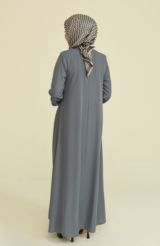 Mint green Abaya 3014-03