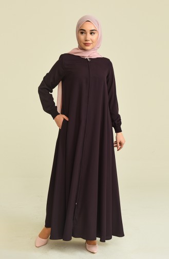 Plum Abaya 3014-04