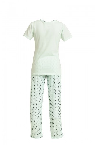 Water Green Pyjama 2221.Su Yeşili