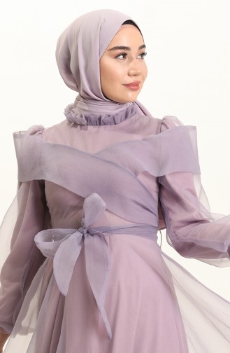 Habillé Hijab Lila 4925-06