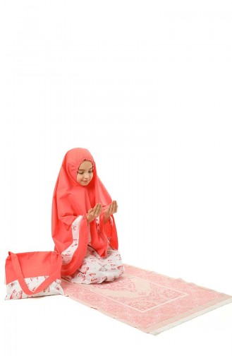 Coral Prayer Dress 0947-01