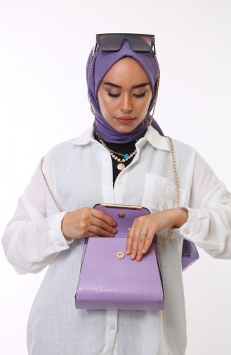 Lilac Shoulder Bag 29-03