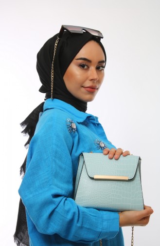 Mint Blue Shoulder Bag 29-04