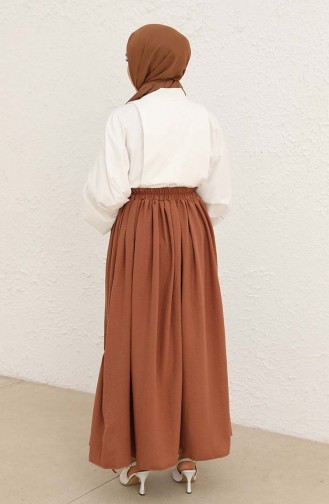 Brown Skirt 228441-03