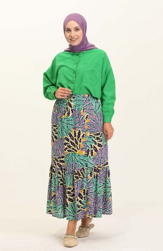 Forest Green Skirt 0222-02