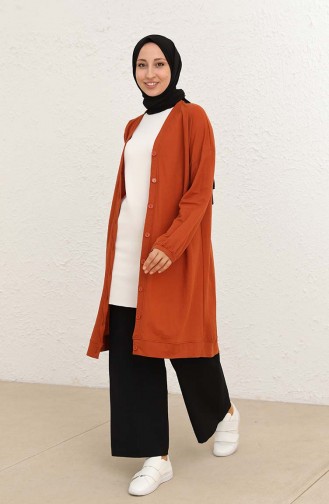 Brick Red Cardigans 0961-02