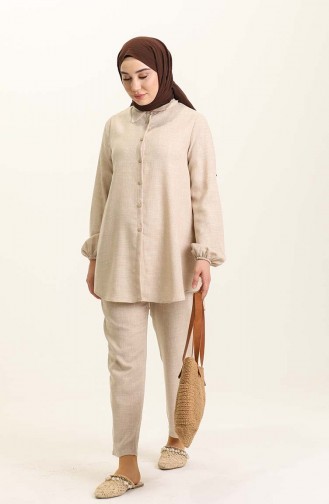 Beige Suit 0118A-02