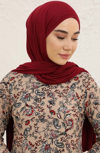 Mink Hijab Dress 1778-03