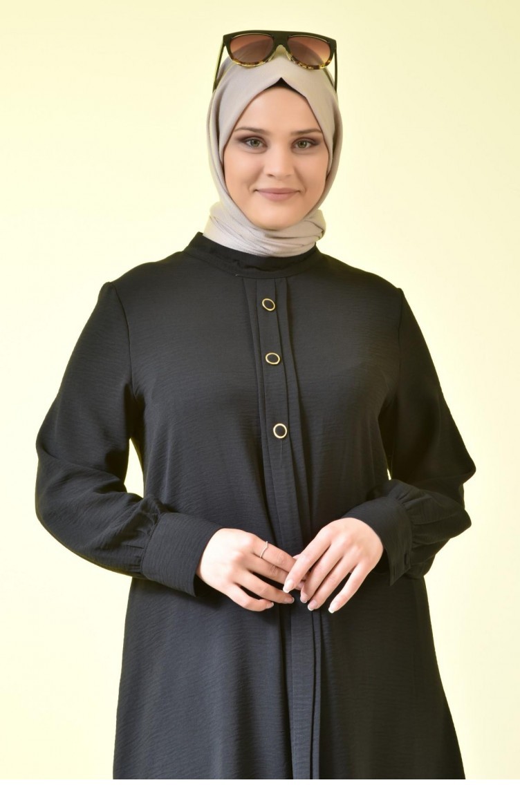 Schwarz Tunikas 4892.Siyah