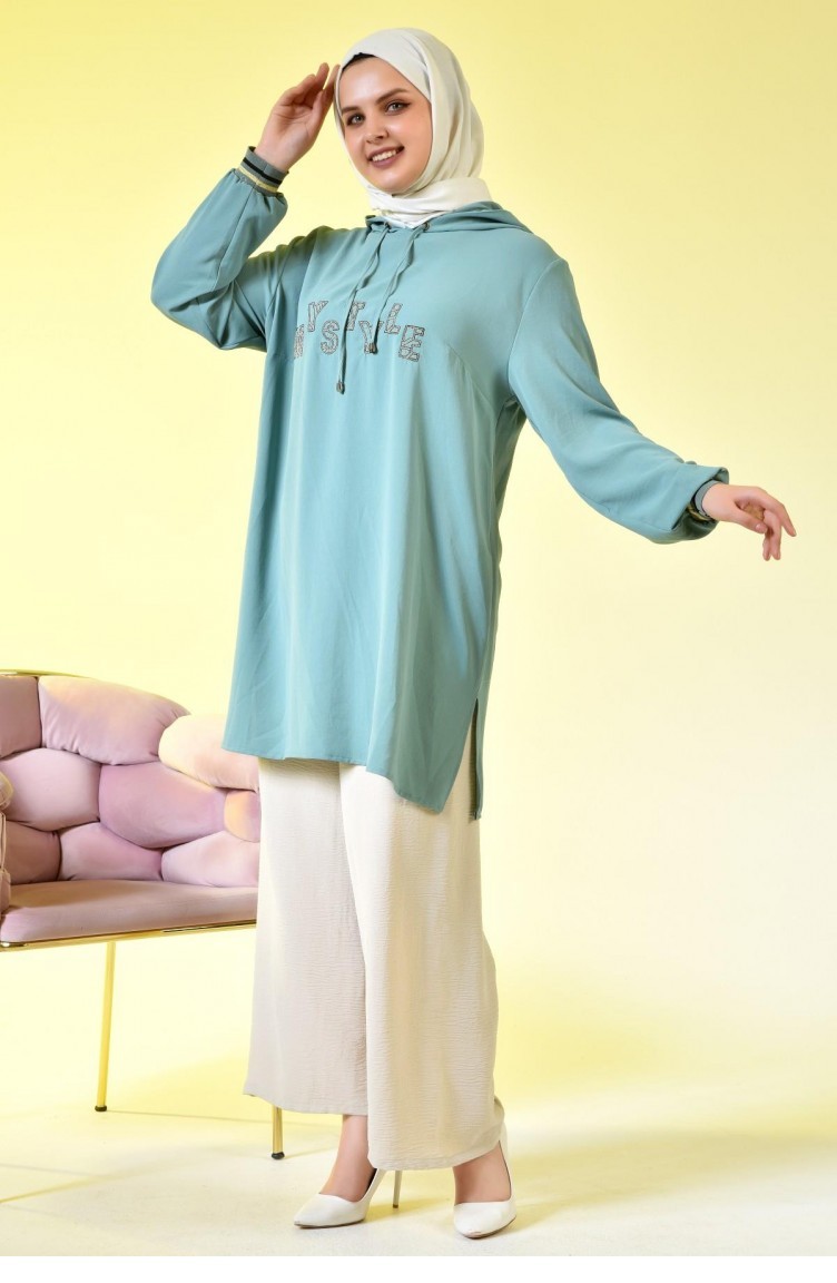 lcw kapşonlu tunik