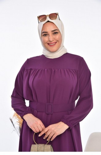 Robe Hijab Plum 8177-02