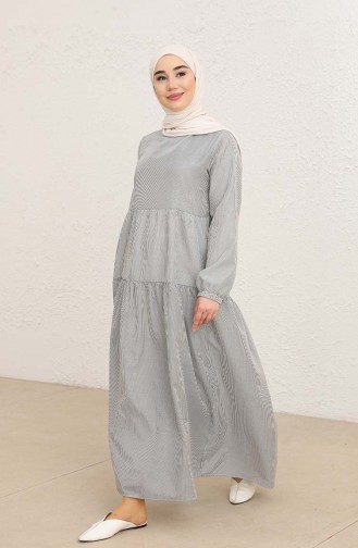 Black Hijab Dress 1801-06