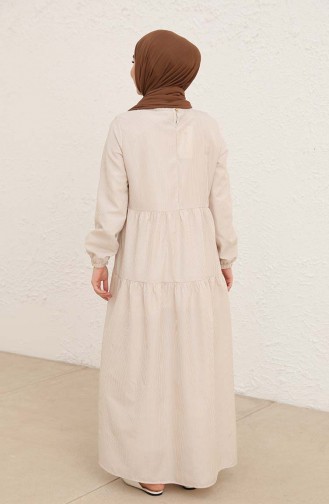 Mink Hijab Dress 1801-08