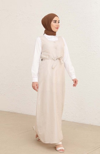 Mink Hijab Dress 1808A-02