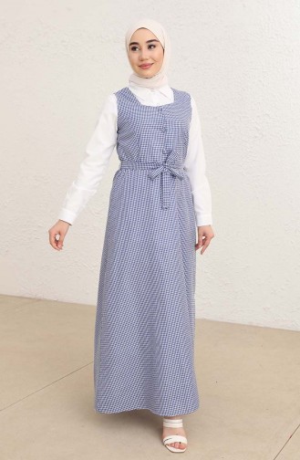 Blue İslamitische Jurk 1808-01
