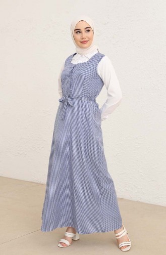 Blue İslamitische Jurk 1808-01