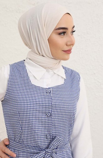 Blue İslamitische Jurk 1808-01